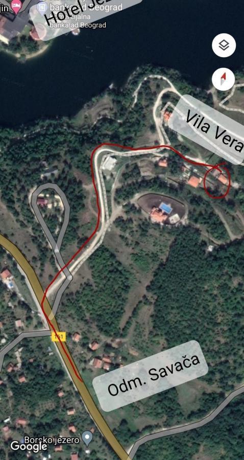 Vila Vera Borsko Jezero Buitenkant foto
